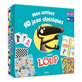 Coffret - MON COFFRET 10 JEUX CLASSIQUES AVEC LOUP
