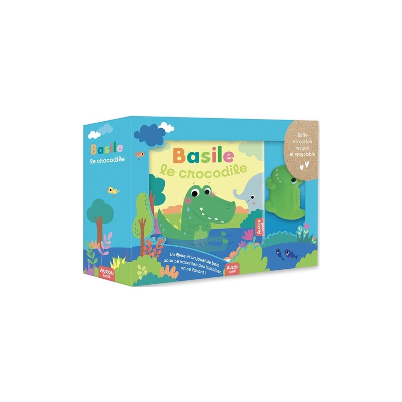 COFFRET DE BAIN - BASILE LE CROCODILE COFFRET DE BAIN - BASILE LE CROCODILE