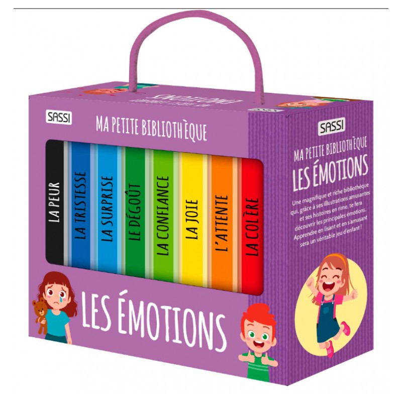 Ma Petite Bibliothèque - Les émotions Ma Petite Bibliothèque - Les émotions