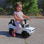 Circuits, véhicules et robotique pour enfants - BTE/ MERCEDES BENZ G350D TROTTEUR BLANC - Livraison rapide Tunisie