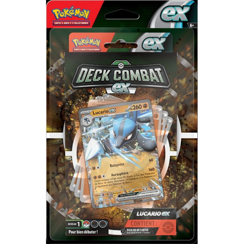 Pokémon : Deck de Combat Lucario (Blister)