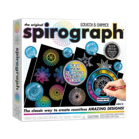 SPIROGRAPH Multicolore et Pailleté