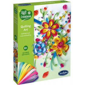 Art & Créations QUILLING ART - AU CŒUR DES FLEURS