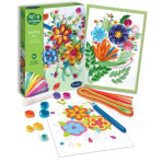 Loisirs créatifs pour enfants - Art & Créations QUILLING ART - AU CŒUR DES FLEURS - Livraison rapide Tunisie