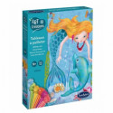 Loisirs créatifs pour enfants - ART & CREATIONS - TABLEAUX A PAILLETER - SIRENES - Livraison rapide Tunisie