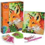 Loisirs créatifs pour enfants - Art & Créations CANEVAS A DIAMANTER : RENARD - Livraison rapide Tunisie