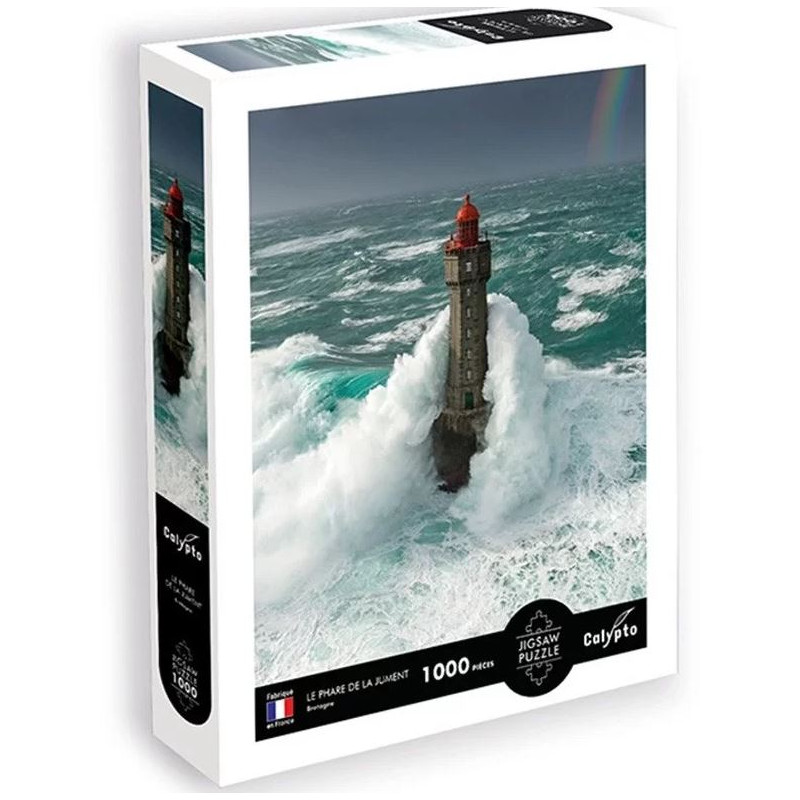 PUZZLE 1000 pièces - Le Phare de la Jument - Bretagne PUZZLE 1000 pièces - Le Phare de la Jument - Bretagne