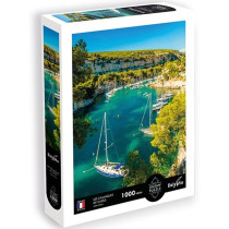 PUZZLE 1000 pièces - Les Calanques de Cassis - Côte d'Azur