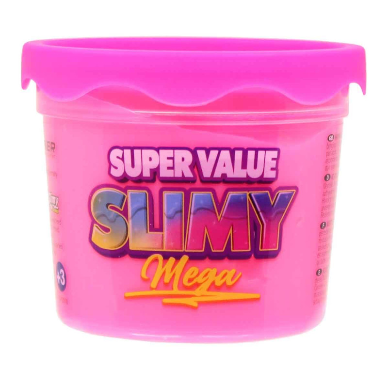 Slimy Color - 112gr Display Méga rose Slimy Color - 112gr Display Méga rose