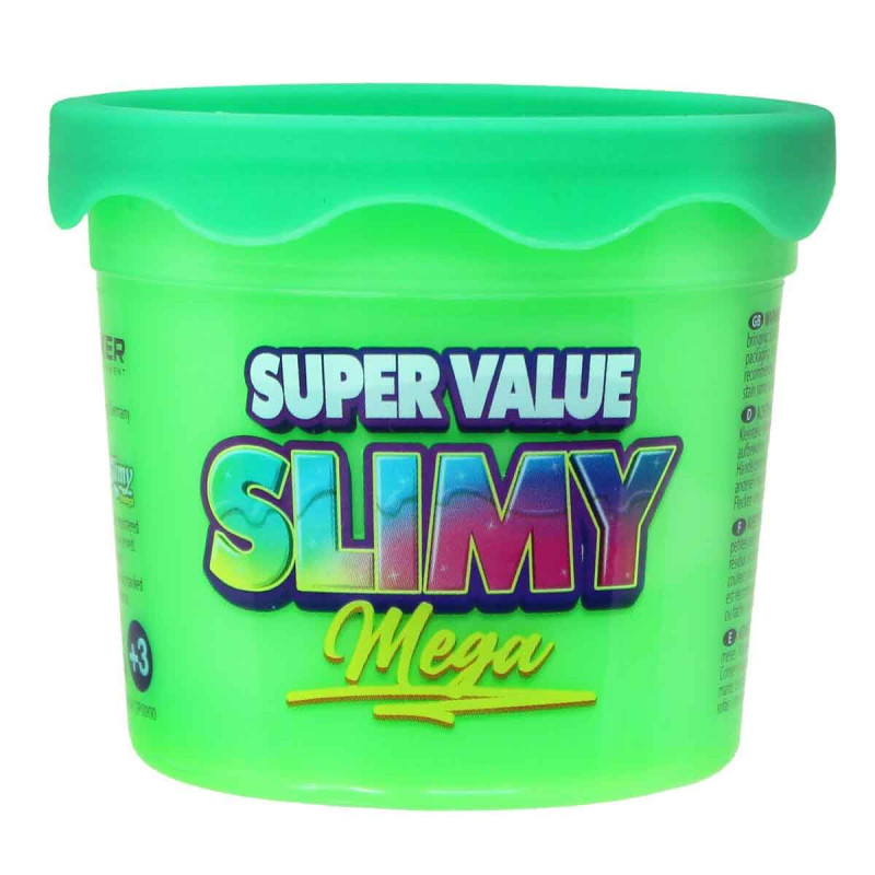 Slimy Color - 112gr Display Méga vert Slimy Color - 112gr Display Méga vert