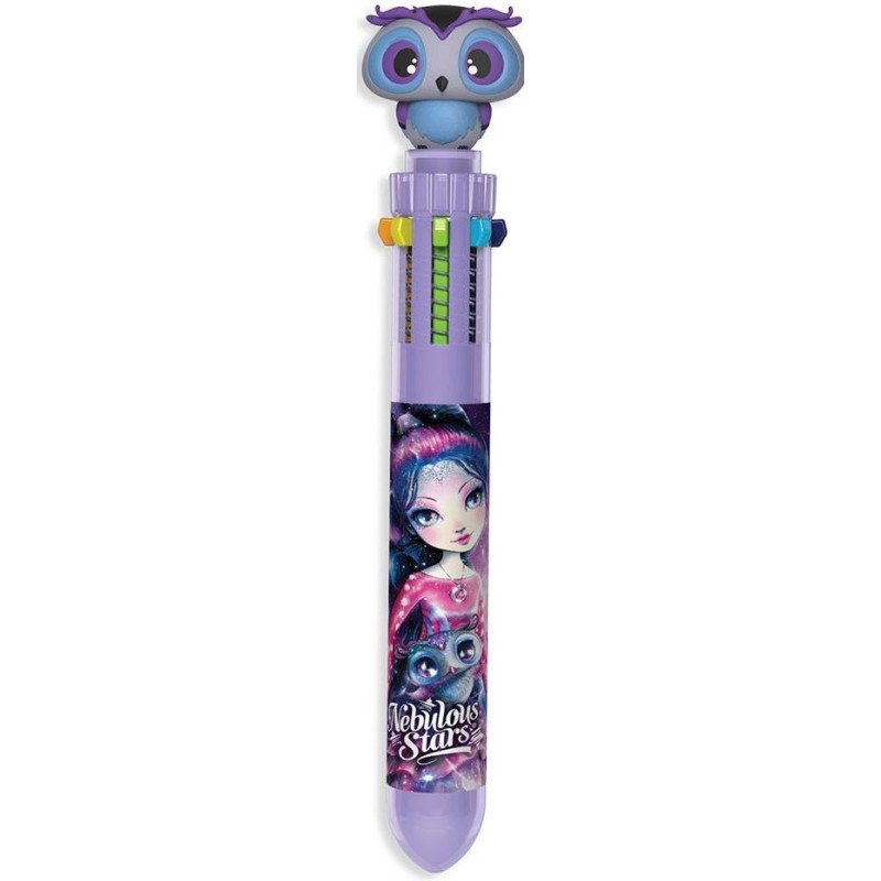 Stylo-billes à 10 couleurs - Eclipsia & Louna Stylo-billes à 10 couleurs - Eclipsia & Louna