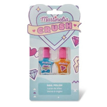 MARTINELIA NAIL DUO ASSORTED. Bleu et orange