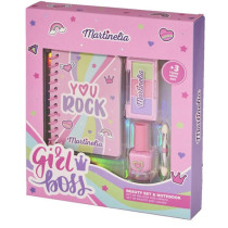 SUPERGIRL NOTEBOOK & BEAUTY SET