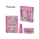 Loisirs créatifs pour enfants - SUPERGIRL NOTEBOOK & BEAUTY SET - Livraison rapide Tunisie