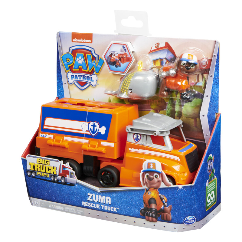 CAMION + FIGURINE ZUMA BIG TRUCK PUPS La Pat' Patrouille CAMION + FIGURINE ZUMA BIG TRUCK PUPS La Pat' Patrouille