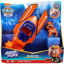 VEHICULE + FIGURINE AQUA PUPS La Pat' Patrouille - Zuma