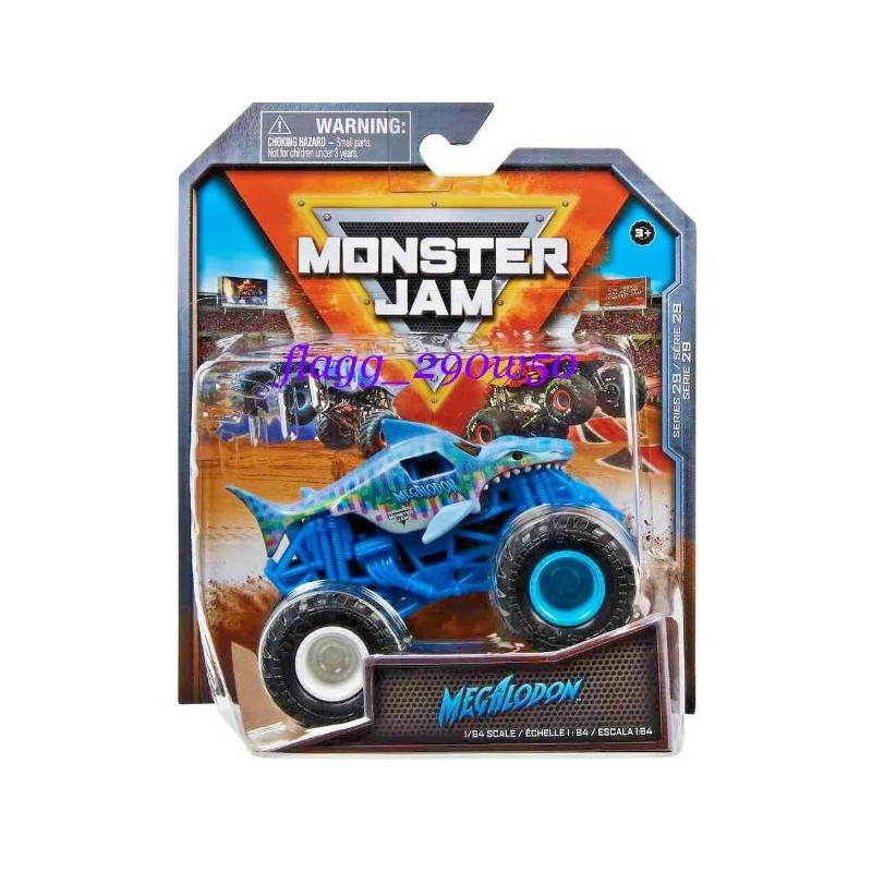 Monster Jam 1:64 Monster Jam - Single Pack - Megalodon