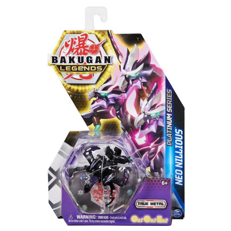 Bakugan :PACK 1 BAKUGAN PLATINUM SERIES SAISON 5 - Neo Nillious Bakugan :PACK 1 BAKUGAN PLATINUM SERIES SAISON 5 - Neo Nillious