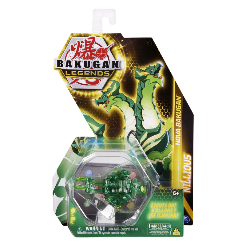 Bakugan :PACK 1 BAKUGAN NOVA SAISON 5 - Nillious Green