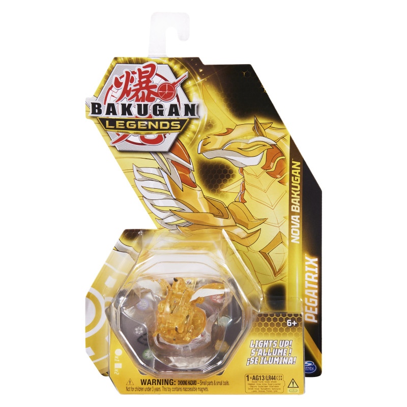 Bakugan :PACK 1 BAKUGAN NOVA SAISON 5 - Pegatrix Yellow