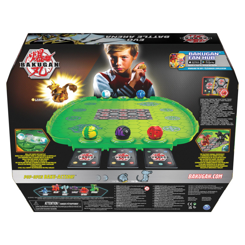 Bakugan Arène De Combat - Avec Figurine, Carte Perso Et Carte Maîtrise (Neuf)