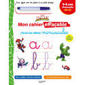 Livres pour enfants - Disney - Spidey et ses amis extraordinaires  - Mon cahier effaçable - J'écris les minuscules (4-6 ans) ...