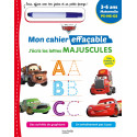 Livres pour enfants - Disney - Cars Mon cahier effaçable - J'écris les lettres majuscules  (3-6 ans) - Livraison rapide Tunisie
