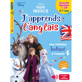 Disney - J'apprends l'anglais avec la Reine des neiges 5-7 ans+CP