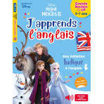 Livres pour enfants - Disney - J'apprends l'anglais avec la Reine des neiges 5-7 ans+CP - Livraison rapide Tunisie