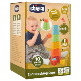 Cubes à empiler 2en1 Eco+