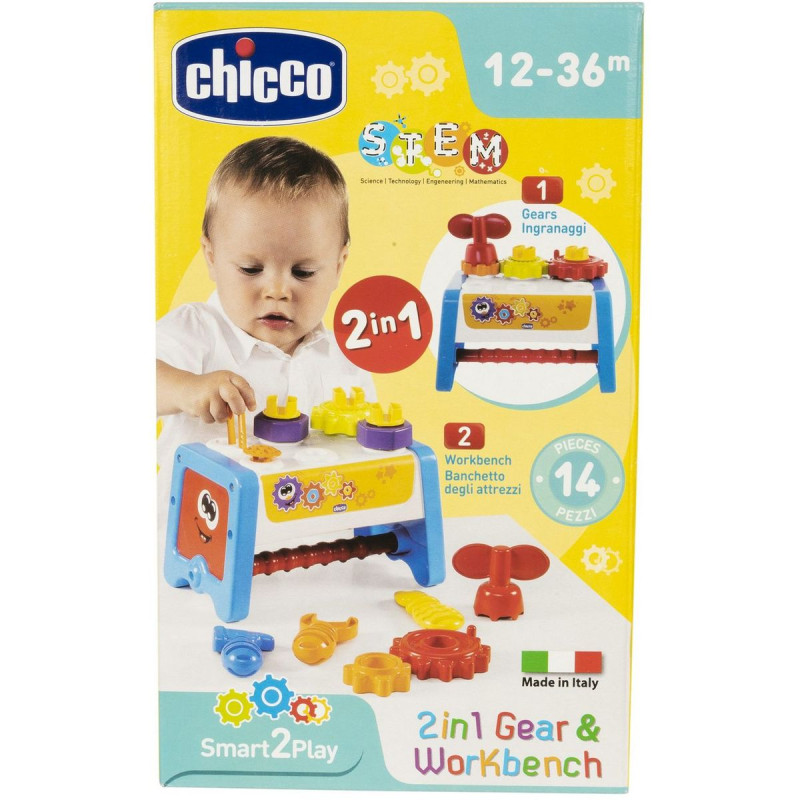 2 in 1 Gear and Workbench / ÉTABLI D'ACTIVITÉS 2 EN 1 2 in 1 Gear and Workbench / ÉTABLI D'ACTIVITÉS 2 EN 1