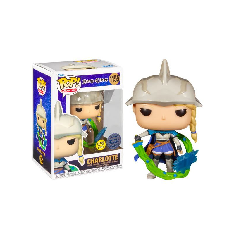 Pop! Animation: Black Clover - Charlotte w/chase Pop! Animation: Black Clover - Charlotte w/chase