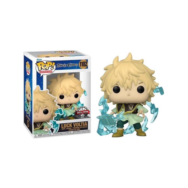Pop! Animation: Black Clover- Luck Voltia w/Chase