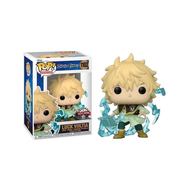 Pop! Animation: Black Clover- Luck Voltia w/Chase Pop! Animation: Black Clover- Luck Voltia w/Chase