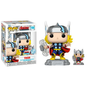 Pop! Marvel: A60 - Comic Thor w/ Pin's