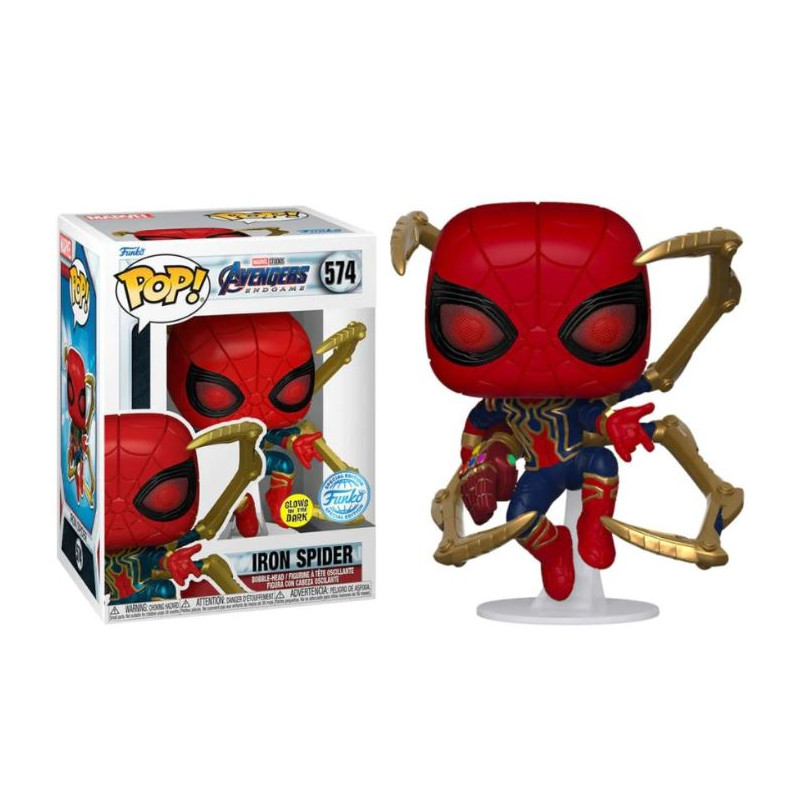 Pop! Marvel: Avengers Endgame - Spidey w/ Gauntlet Pop! Marvel: Avengers Endgame - Spidey w/ Gauntlet