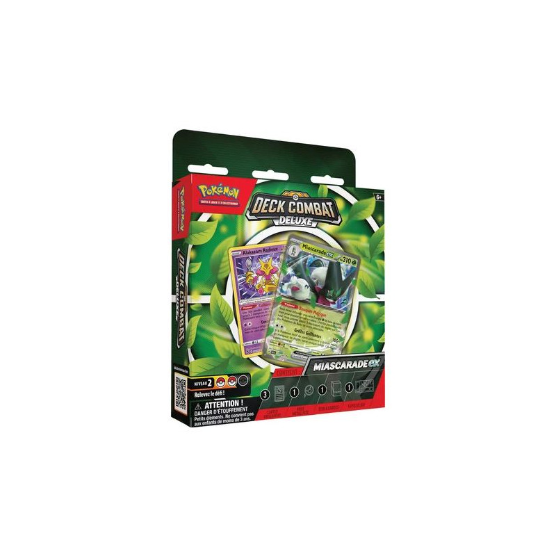Pokémon : Deck Combat Deluxe Miascarade-ex Pokémon : Deck Combat Deluxe Miascarade-ex