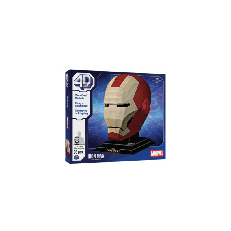 4D Build Casque Iron Man