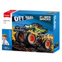 Jeux de construction pour enfants - Sluban - Power Bricks : Green Monster Truck - Livraison rapide Tunisie