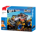 Jeux de construction pour enfants - Sluban - Power Bricks : Silver Fire Monster Truck - Livraison rapide Tunisie