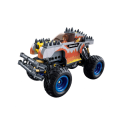 Jeux de construction pour enfants - Sluban - Power Bricks : Silver Fire Monster Truck - Livraison rapide Tunisie