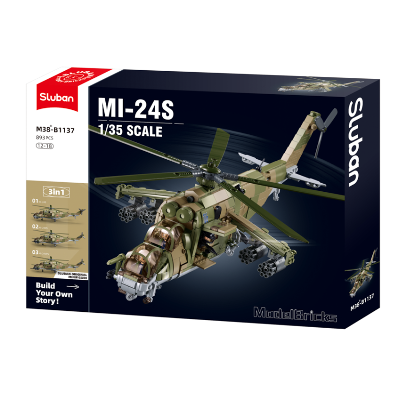 Sluban - MI-24S attack helicopter Sluban - MI-24S attack helicopter