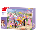 Jeux de construction pour enfants - Sluban - Girls Dream : Music Bus - Livraison rapide Tunisie