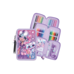 Loisirs créatifs pour enfants - Trousses de crayons à 3 volets - Estrelia - Livraison rapide Tunisie