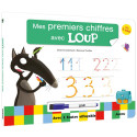 Livres pour enfants - Mon Livre-ardoise : Mes premiers chiffres avec Loup - Livraison rapide Tunisie