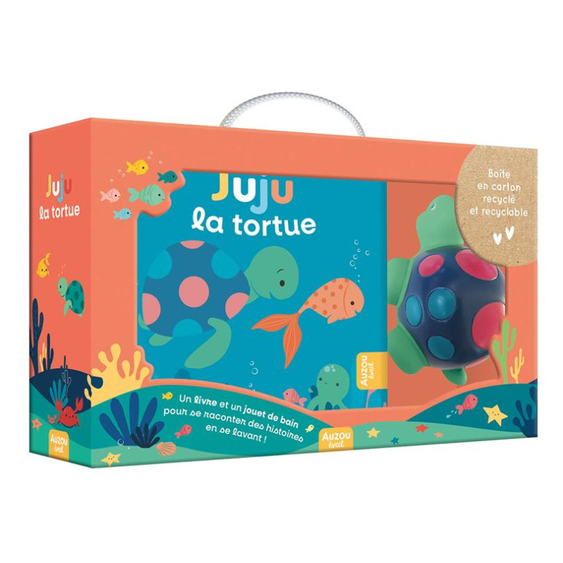 COFFRET DE BAIN - JUJU LA TORTUE COFFRET DE BAIN - JUJU LA TORTUE