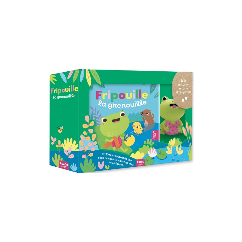 COFFRET DE BAIN - FRIPOUILLE LA GRENOUILLE COFFRET DE BAIN - FRIPOUILLE LA GRENOUILLE