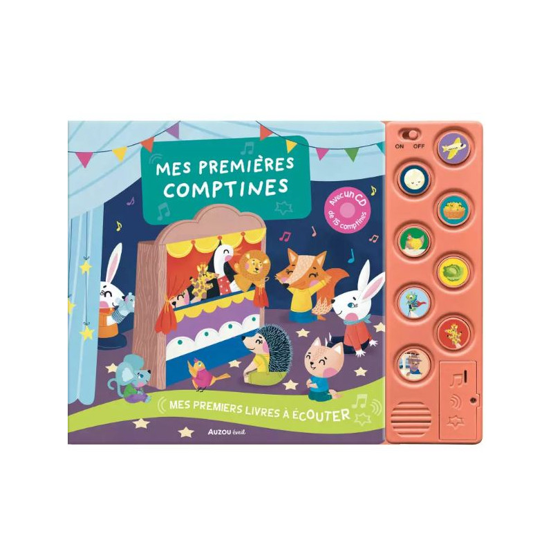 Mes premiers livres à écouter - MES PREMIÈRES COMPTINES Mes premiers livres à écouter - MES PREMIÈRES COMPTINES