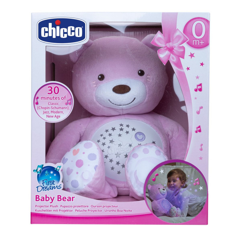 Ourson rose projecteur Ourson rose projecteur
