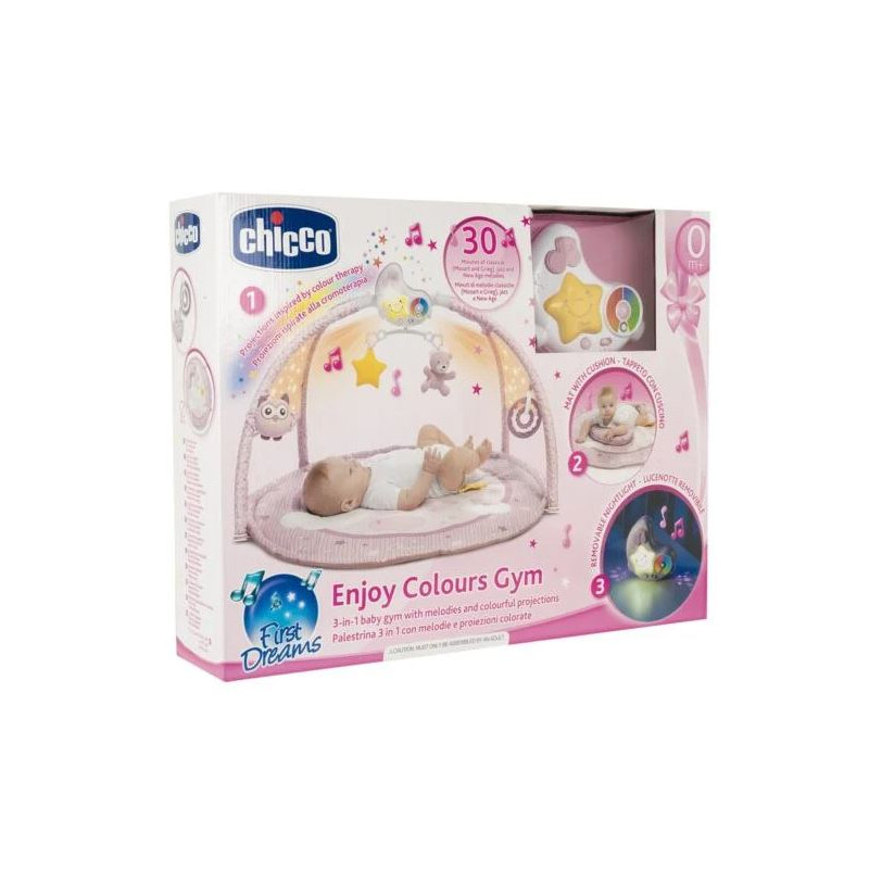 Tapis d'eveil Color Gym Rose